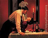 Jack Vettriano The Party's Over painting